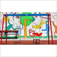 Outdoor Playground Mild Steel Swing Machine