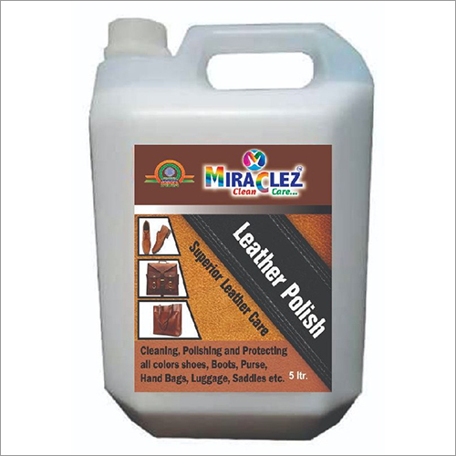 5 Ltr Leather Polish Size: Different Available