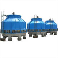 Blue Counterflow Cooling Tower