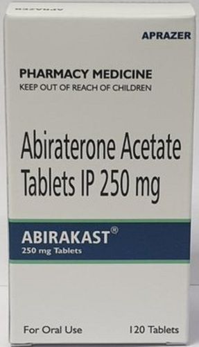 ABIRAKAST ABIRATERONE ACETATE 250 MG TABLETS 