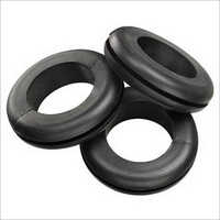 Pvc Cable Grommet - Pvc Material, Packet Size 100-1000 Pieces, Jacket Color Black, Round Shape | Ideal For Cable And Rubber Applications