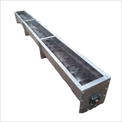 Silver Screw Conveyor