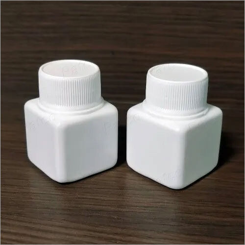 30ml Square Pharmaceutical HDPE Bottle