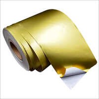 Gold Sticker Paper Roll