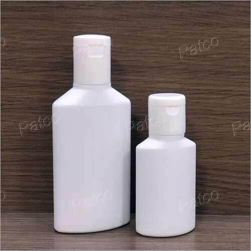 White Hdpe Shampoo Lotion Bottle