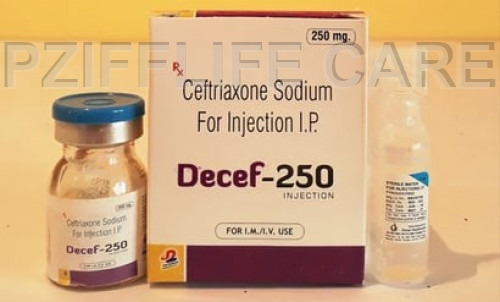 Ceftriaxone Sodium Injection As Directed By Physician.