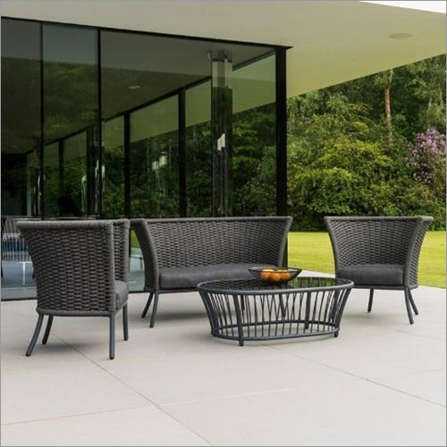 Outdoor Rope Lounge Sofa Set Application Swimming Pool at Best Price