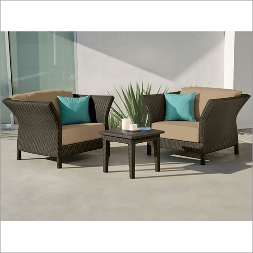 Durable Balcony Terrace Coffee Table And Chair Set