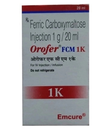 Orofer fcm 1k injection