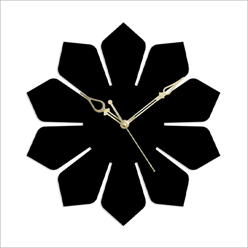 Black Decorative Clock