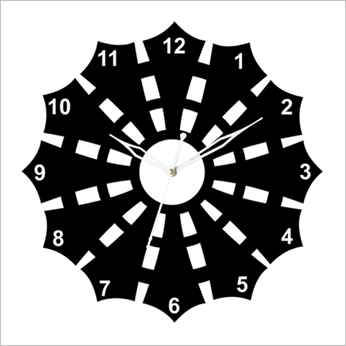 Black Designer Wall Clock