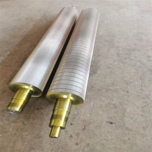 Hard Chrome Corrugated Roll