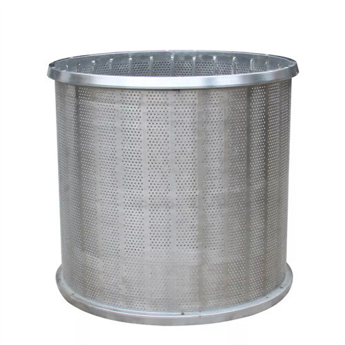 Drilled Pressure Screen Basket