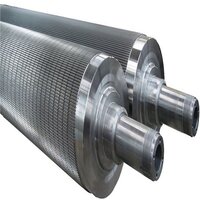 E Flute Tungsten Coating Corrugated Roll