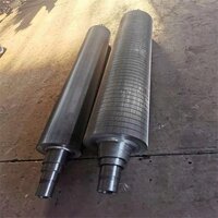 E Flute Tungsten Coating Corrugated Roll