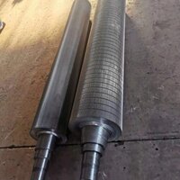 Hard Chrome Steel Corrugated Roll