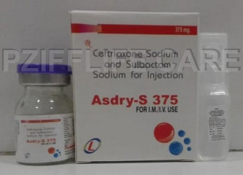 Liquid Ceftriaxone Sodium Sulbactam Sodium For Injection ASDRY S 375MG