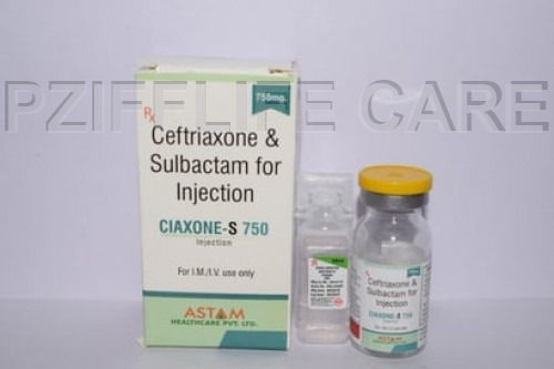 Liquid Ceftriaxone With Salbactam For Injection Ciaxone S 750mg