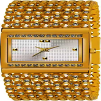 Metal Strap Bracelet Analog Watch