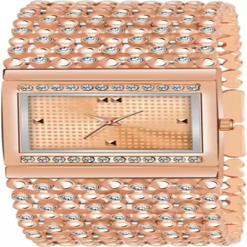 Metal Strap Bracelet Analog Watch