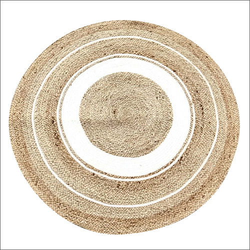 Round Jute Braided Carpets