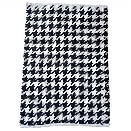 Black And White Handloom Rugs