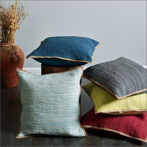 Multicolour Handwoven Cushion