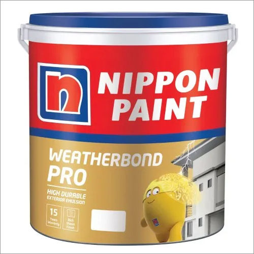 10 L Nippon Paint Weatherbond Pro Exterior Wall Paint