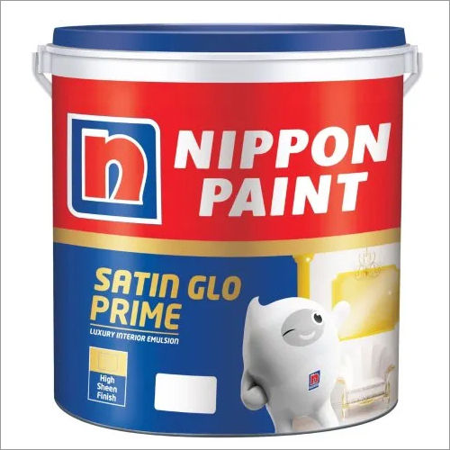 4 L Nippon Paint Satin Glo Prime Luxury Interior Emulsion