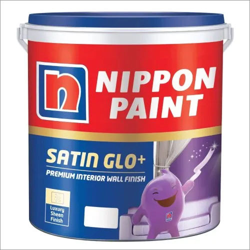 4 L Nippon Paint Satin Glo Plus Interior Wall Finish