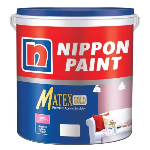 Liquid 4 L Nippon Paint Matex Gold Acrylic Emulsion