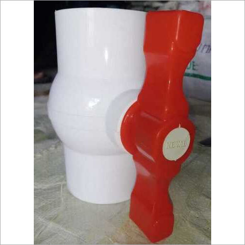 15Mm To 100Mm Pvc Ball Valve White Short Handle Application: Residential