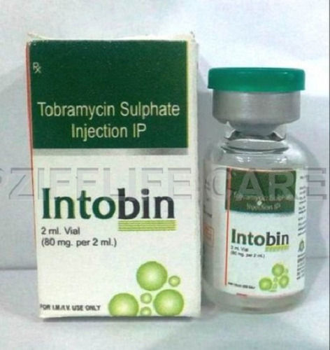 Liquid Tobramycin Sulfate Injection INTOBIN 2ML