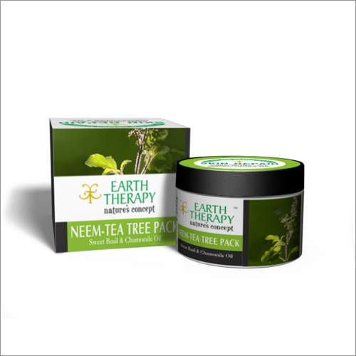 Neem Tea-Tree Wrap Anti-Acne Face Pack Mask