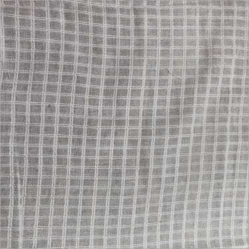 Grey Organic Cotton Woven Fabric - Cotton Material, Grey Color | Washable Fabric for Garment Industry Applications