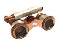 Brass Binocular Mother of Pearl - Antique Opera Binocular by NauticalMart