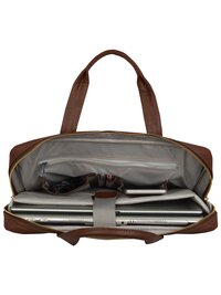 15.6 inches Laptop Messenger Bag Cosmus Scarlett Brown