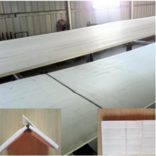 Needle corrugator belt