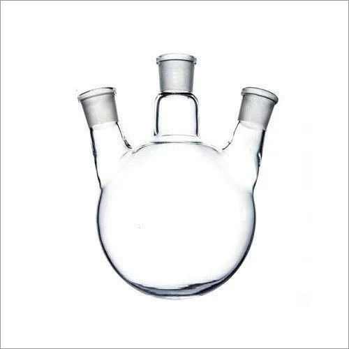 Round Bottom 3 Neck Glass Flask