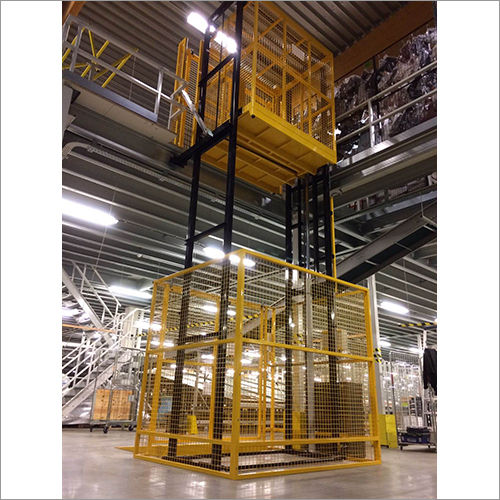 Hydraulic Dual Mast Goods Lift At Best Price In Pune Ha40 Manufacturing Private Limited 