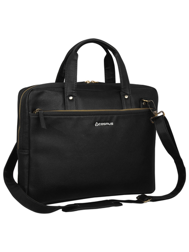 Cosmus Scarlett Black 15.6 inches Laptop Messenger Bag