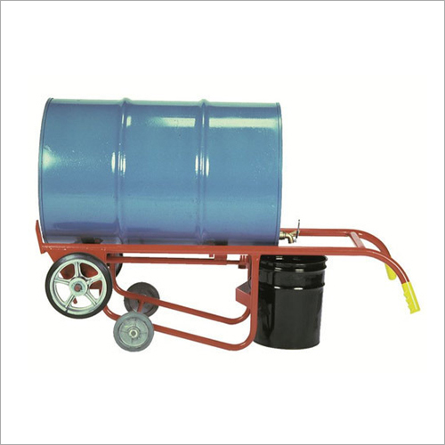Blue Drum Handler Trolley