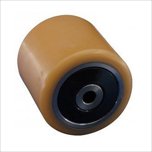 Load Roller Wheel - Nylon Material , Brown Color | Industrial Specification Usage