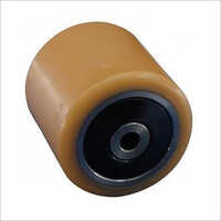 Load Roller Wheel - Nylon Material , Brown Color | Industrial Specification Usage