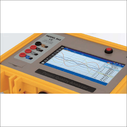 4 Channel Three Phase Touch Screen Power Quality Analyzer