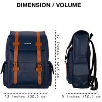 15.6 inch Laptop Backpack Cosmus Jackson Navy
