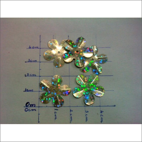 22mm PVC Big Flower Sequins