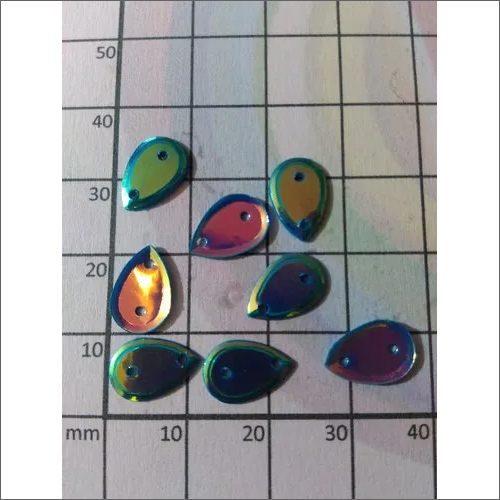 Tear Drop Embossed Sequins