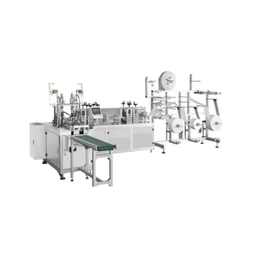 130 mask min Fully Automatic Inner Earloop Surgical Mask Machine