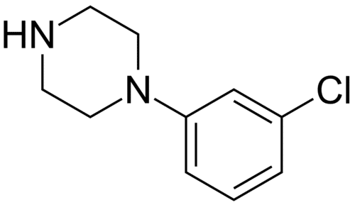 1-(3-chlorophenyl) piperazine